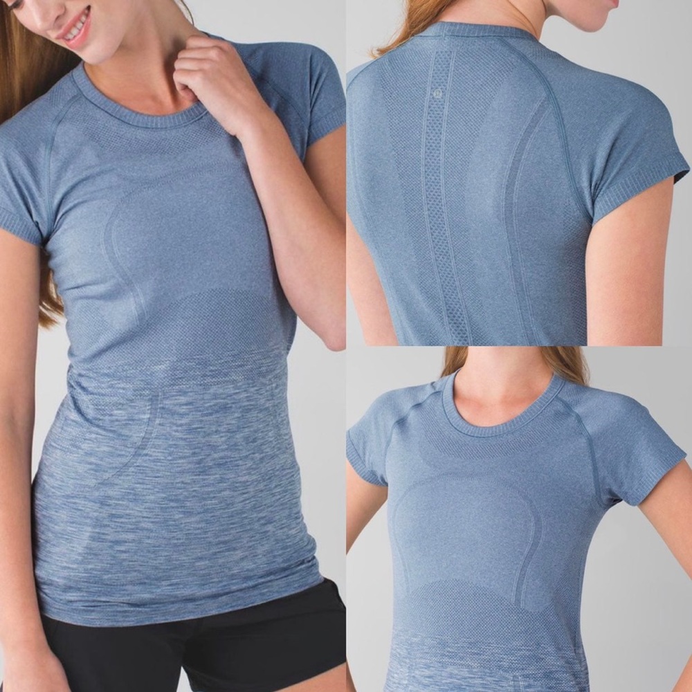 Lululemon Swiftly Tech Short Sleeve 4 Blue